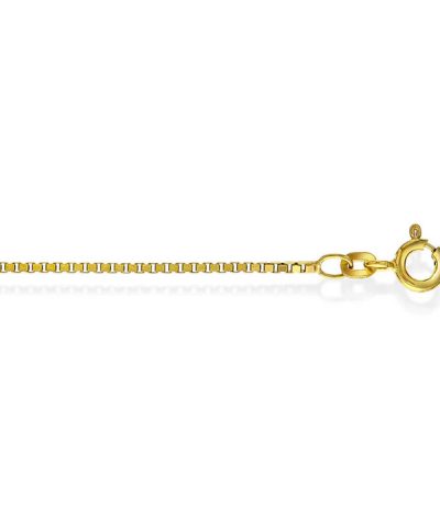 Veneziansk kjede i 585 gult gull, 60 cm