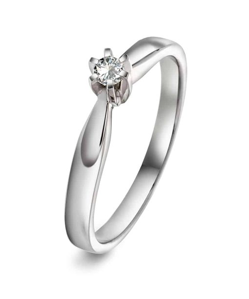 Christophersen Hvitt Gull Ring 0,05 TWSI 1 br superst