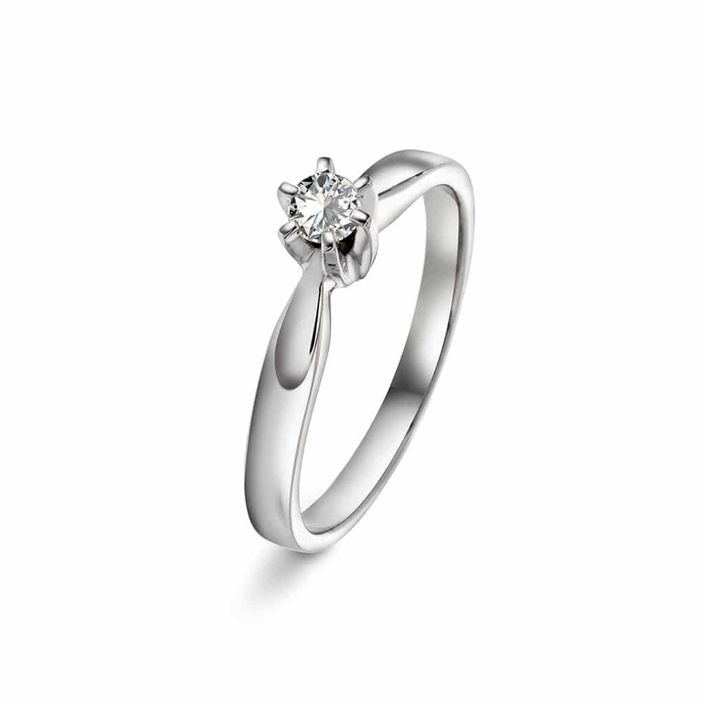Christophersen Hvitt Gull Ring 0,15 TWSI 1 br superst