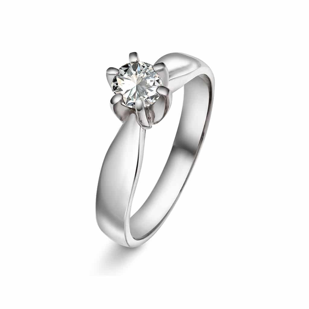 Christophersen Hvitt Gull Ring 0,45 TWSI 1 br superst