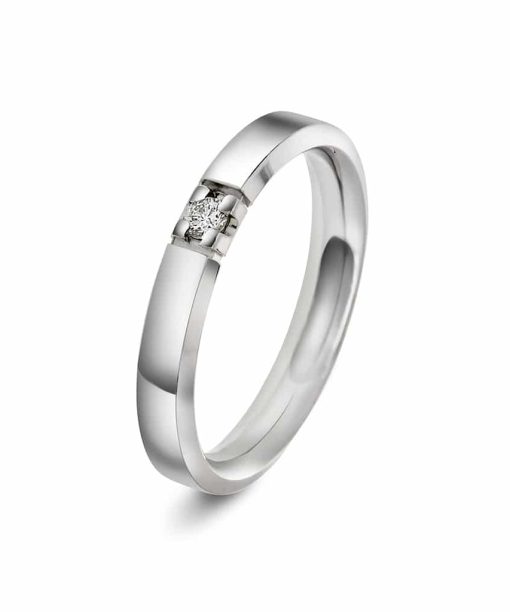 Christophersen Hvitt Gull Ring Allianse 0,06 WP1 1 br