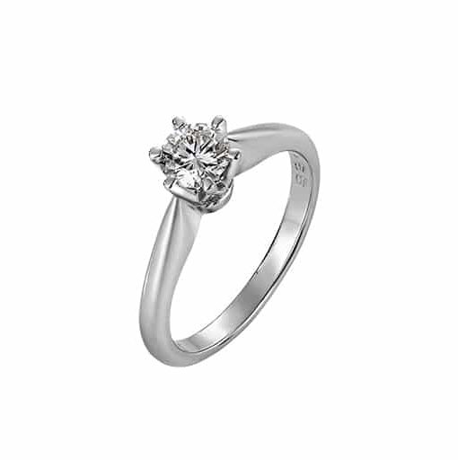 Christophersen Hvitt Gull Ring polaris 0,05 TWSI 1 br