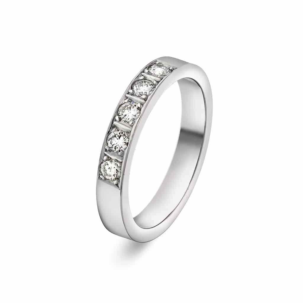 Christophersen Hvitt Gull Ring all delta 0,25 TWSI 5b