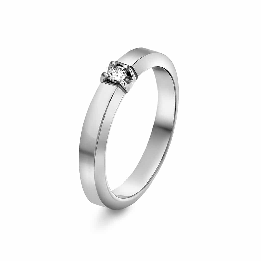 Christophersen Hvitt Gull Ring all sigma 0,05 TWSI 1b