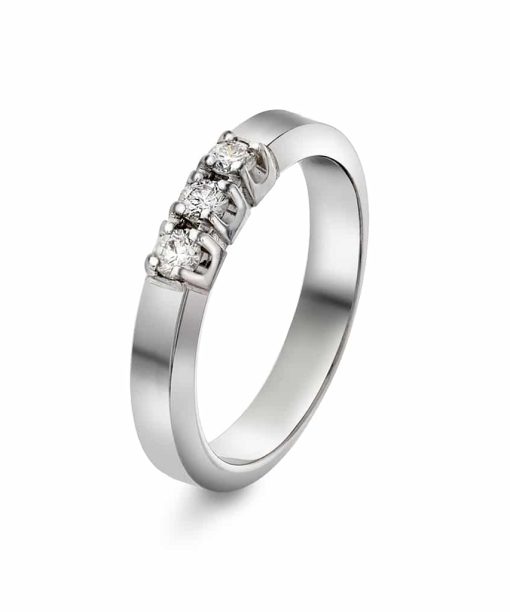 Christophersen Hvitt Gull Ring all sigma 0,21 TWSI 3b