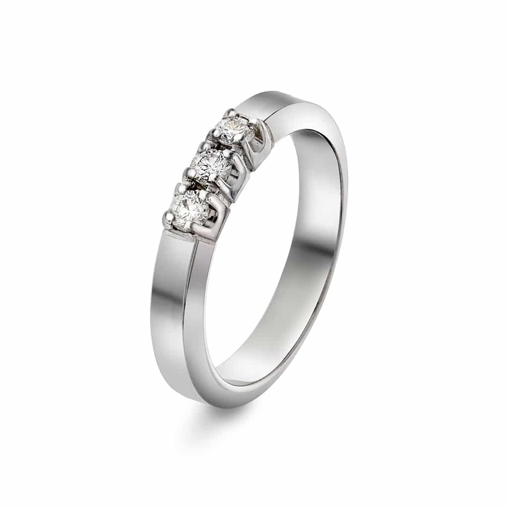 Christophersen Hvitt Gull Ring all sigma 0,21 TWSI 3b