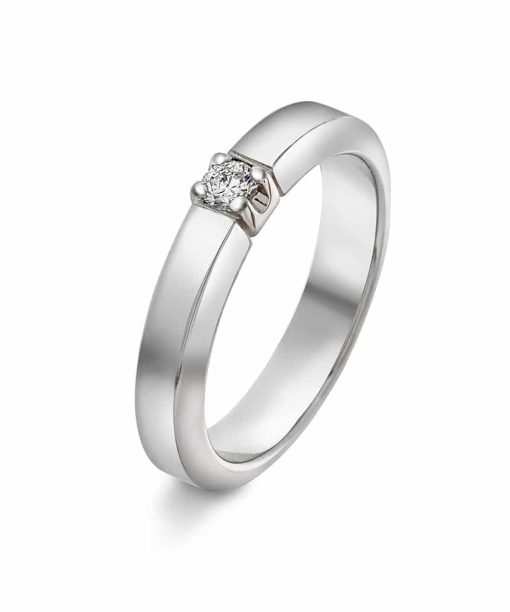 Christophersen Hvitt Gull Ring all sigma 0,10 TWSI 1b