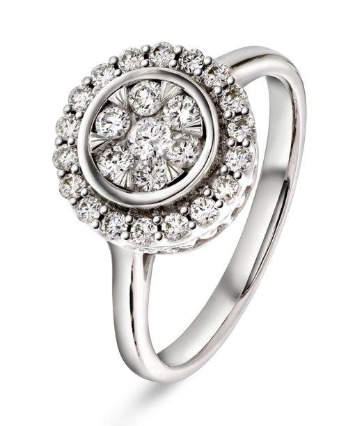 Christophersen Hvitt Gull Ring 0,50 WSI