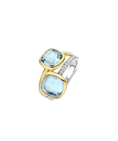 Ti Sento Double Cushion Ring