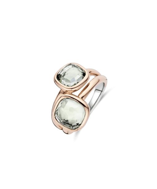 Ti Sento Double Cushion Ring