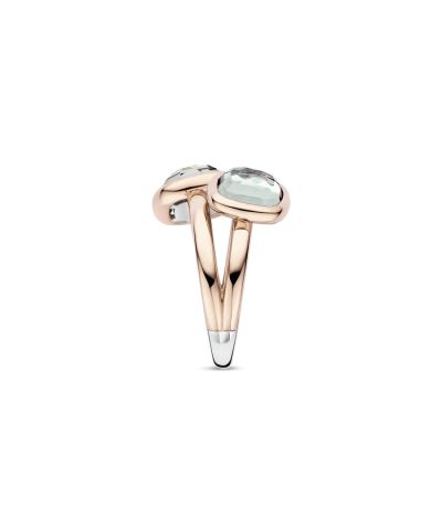 Alternative view of Ti Sento Double Cushion Ring