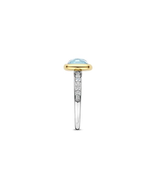 Alternative view of Ti Sento Zirconia Cushion Ring