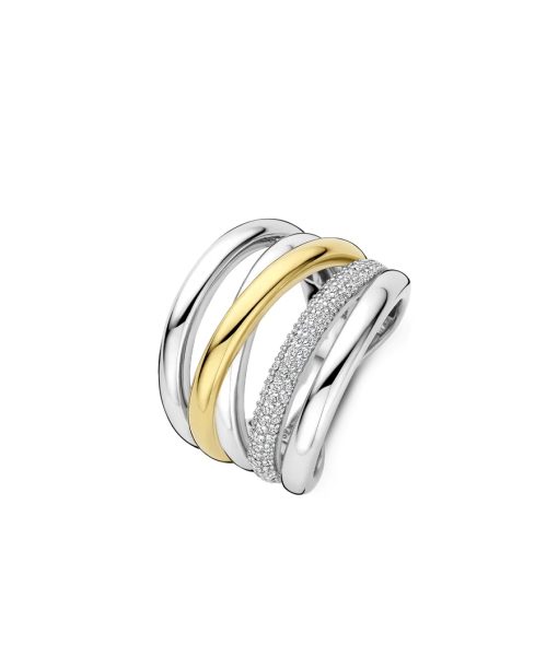 Ti Sento Zirconia Structure Ring - L model