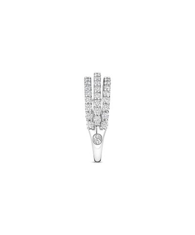 Alternative view of Ti Sento Stardust Zirconia Ring - M model