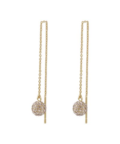 Snö of Sweden Bennet crystal chain ear g/clear-Onesize