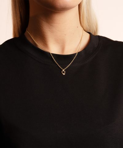 Alternative view of Snö of Sweden Kitty pendant neck 45 g/clear-45 cm