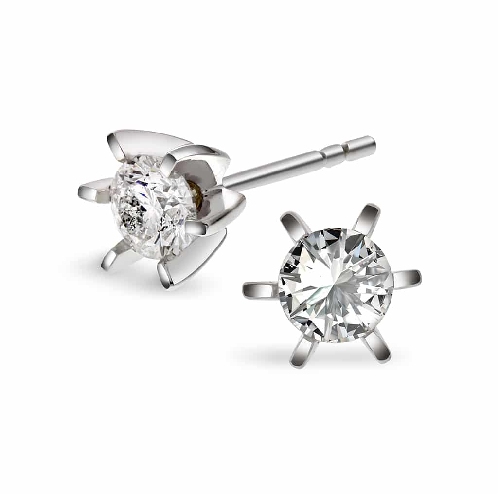 Christophersen Hvitt Gull Ørepynt capella 0.80 WP1 2br