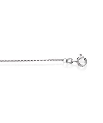 Anker kjede i gull rund 1,1 mm 40 cm