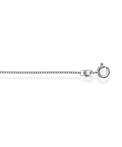 Anker kjede i gull rund 1,3 mm 38 cm