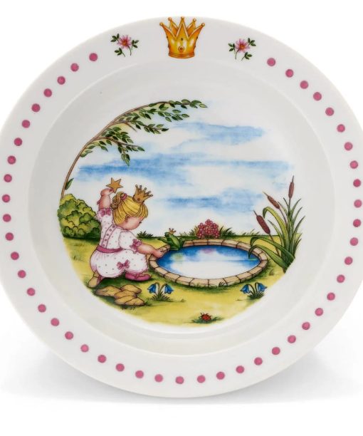 Eik Barn - Prinsesse, Grøtskål i porselen 1837