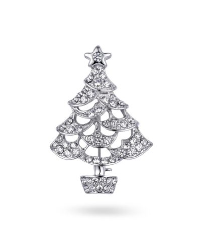 Pan Jewelry - Bijouteri julenål juletre sølv