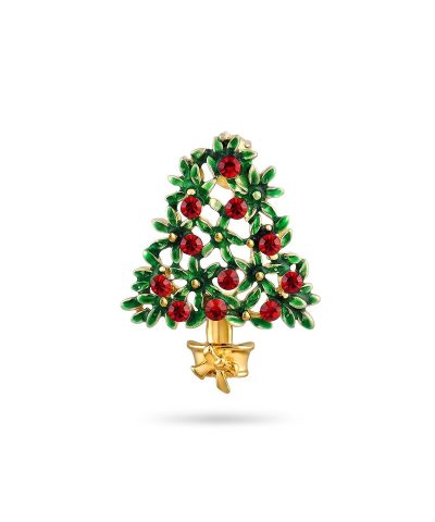 Julepin juletre, forgylt