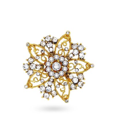Pan Jewelry - Bijouteri brosje krystall