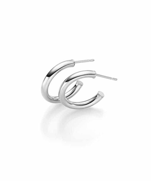 Øredobber i sølv 27 mm