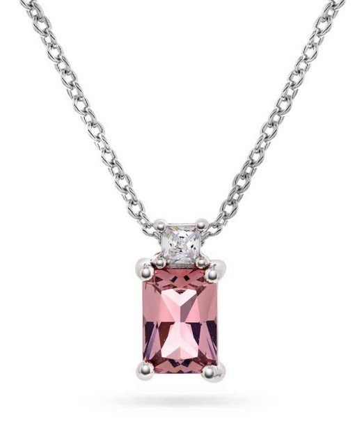 Smykke i sølv med zirkonia, morganitt