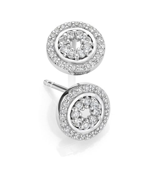 GD Signatur Birgithe ørepynt i sølv med zirkonia