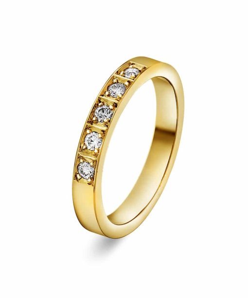 Christophersen Gult Gull Ring all delta 0,15 TWSI 5b