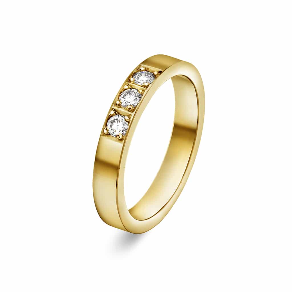 Christophersen Gult Gull Ring all delta 0,15 TWSI 3b