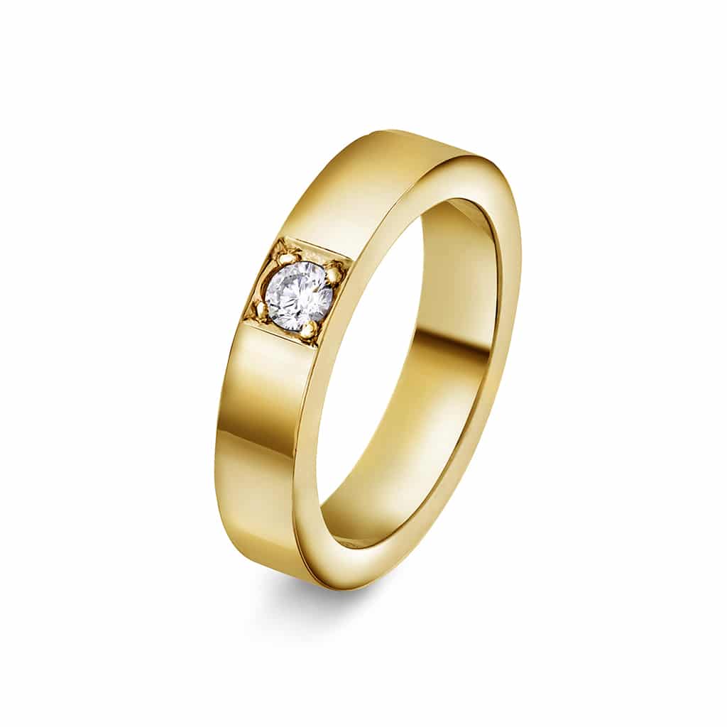 Christophersen Gult Gull Ring all.delta 0.15 TWSI 1b