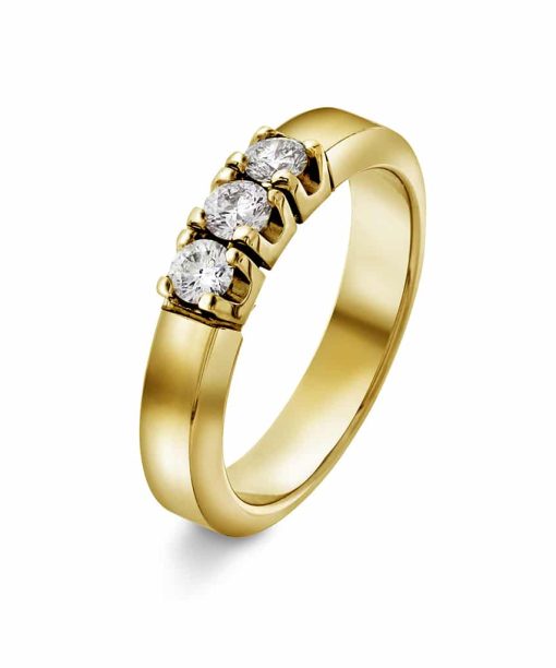 Christophersen Gult Gull Ring all.klo 0,36 TW SI 3br