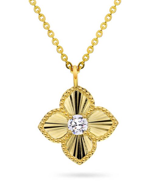 Matilde smykke i sølv med zirkonia