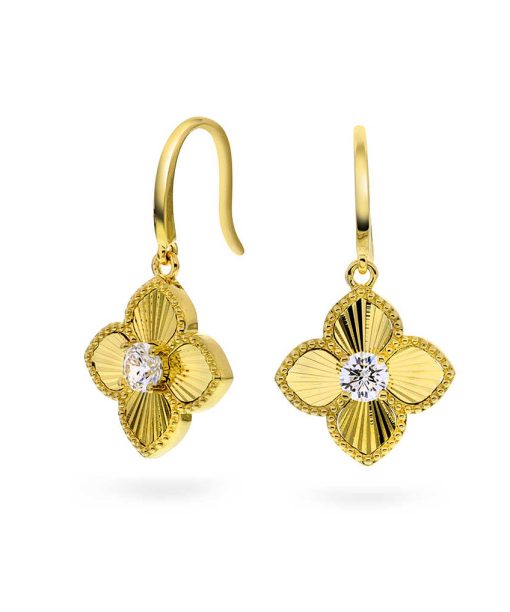 Matilde øredobber i sølv med zirkonia