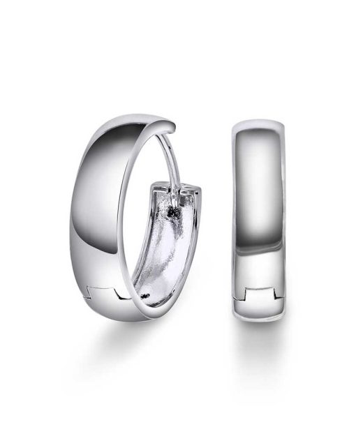 Vienna øreringer i sølv