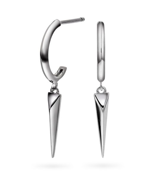 Viper øredobber i sølv