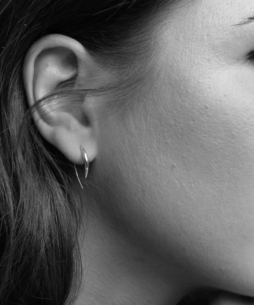 Alternative view of Tintin øredobber i sølv