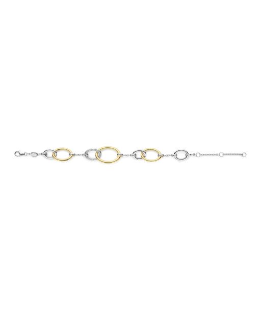 Alternative view of Ti Sento Connected Circle Bracelet