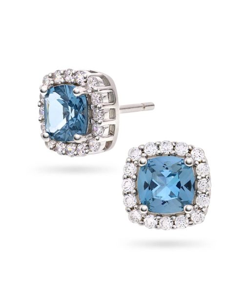 Grace øredobber i sølv med zirkonia