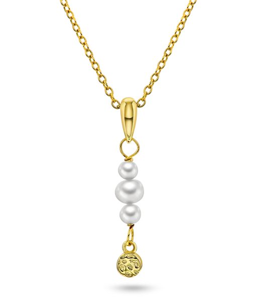 Fairy smykke i sølv med perler