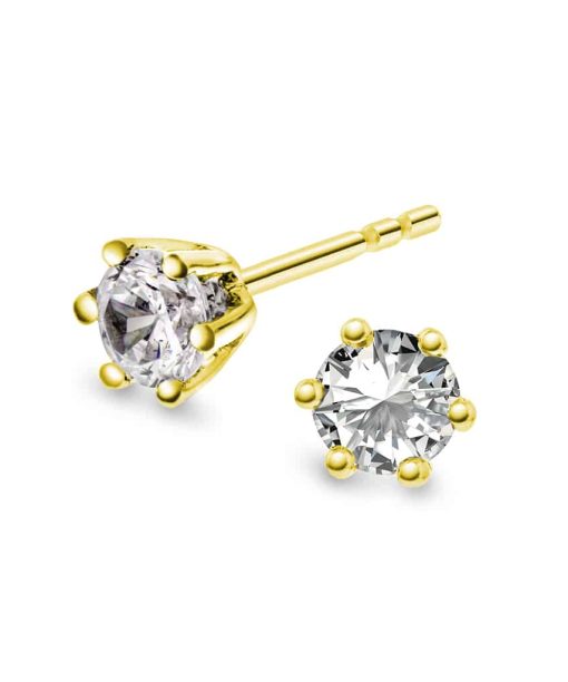 Carina diamantøredobber 0.40ct (WSI)