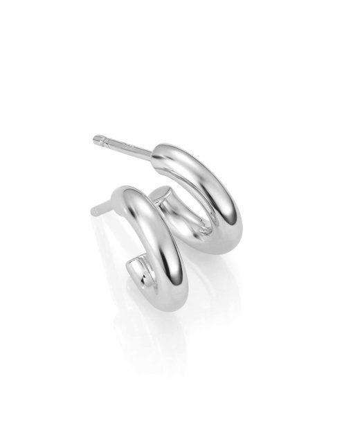 New York øredobber i sølv