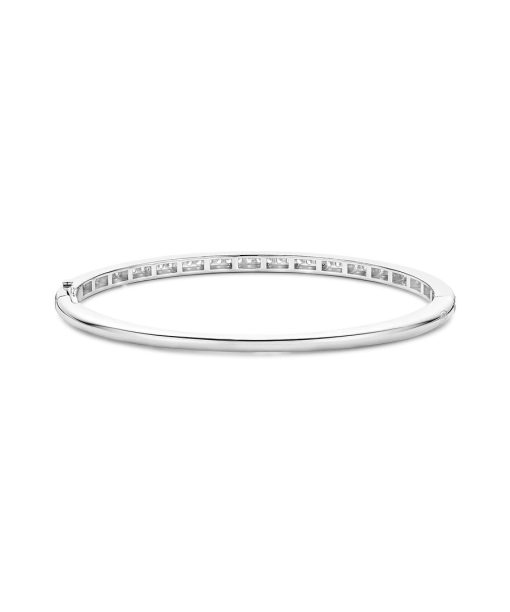 Alternative view of Ti Sento Classic Zirkonia Bangle Silver