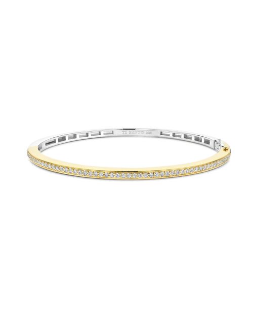 Ti Sento Classic Zirkonia Bangle Vermeil