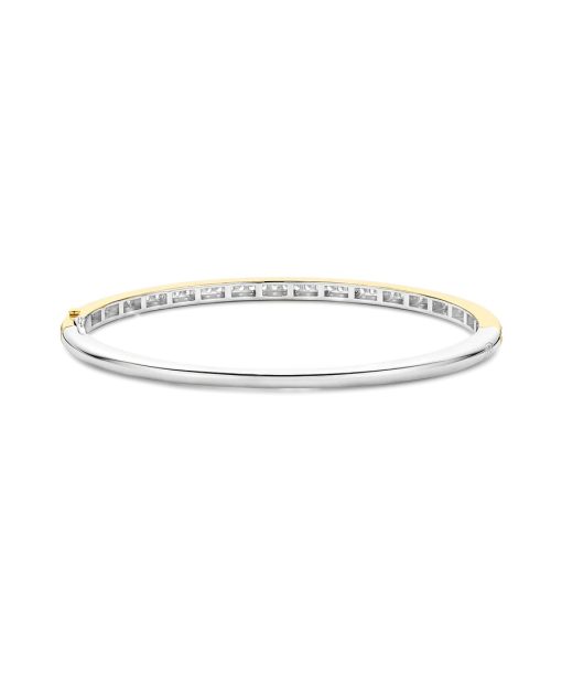 Alternative view of Ti Sento Classic Zirkonia Bangle Vermeil