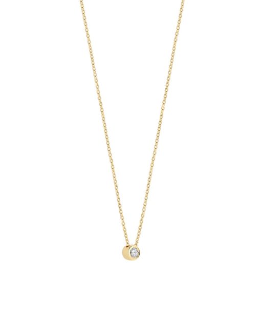 Alternative view of Ti Sento Classic Zirconia Necklace