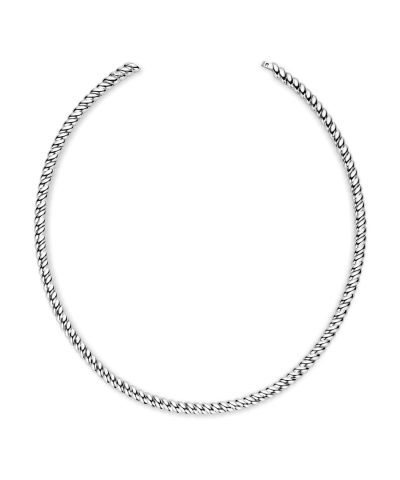 Ti Sento Vintage Ribbed Necklace