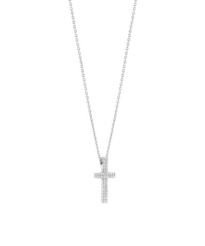 Alternative view of Ti Sento Zirconia Cross Necklace